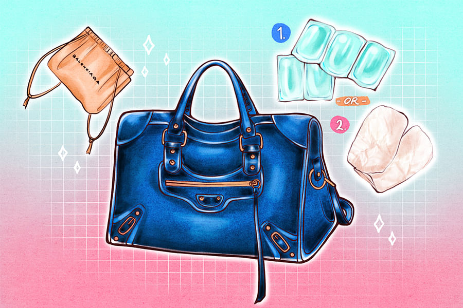 A step-by-step guide on how to care for designer handbags