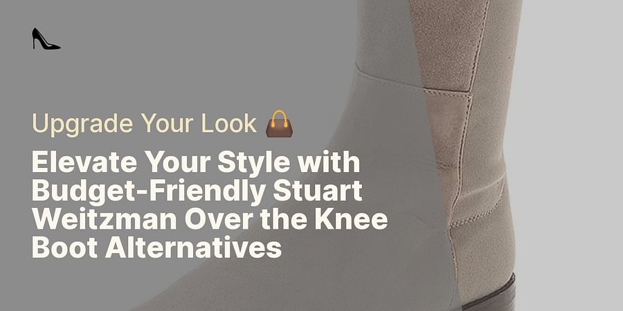 Elevate Your Style with Budget-Friendly Stuart Weitzman Over the Knee Boot Alternatives - Upgrade Your Look 👜