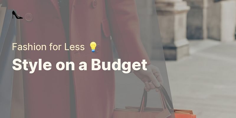 Style on a Budget - Fashion for Less 💡