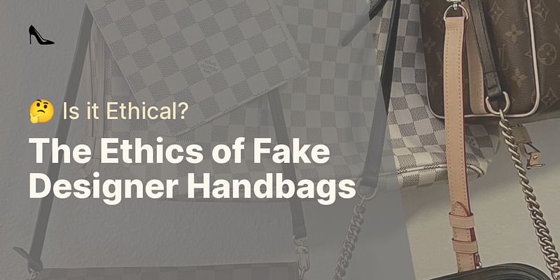 The Ethics of Fake Designer Handbags - 🤔 Is it Ethical?