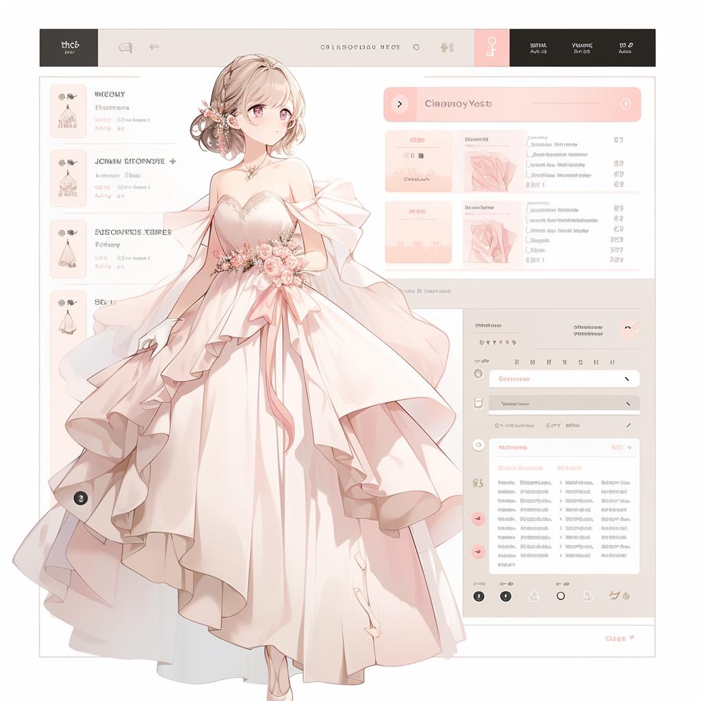 A screenshot of a dress dupe's information page on Dupe Designer